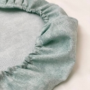 Cearsaf pentru carucior bebe copii impermeabil, Marble menta (3)